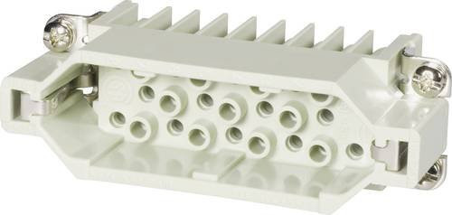 Harting Han D 15 Stifteinsatz PE Crimpen, Farbe: Weiß, Artikelnummer: 09210153001 - Bild 1