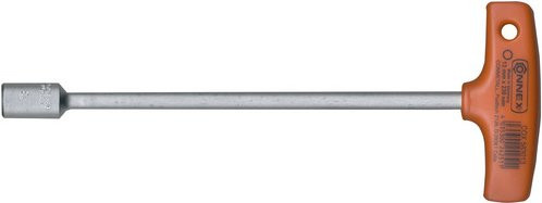 Connex Steckschlüsselschraubendreher aus Chrom-Vanadium-Stahl in Orange, Schlüsselgröße: 13 mm, Länge: 230 mm - Bild 1