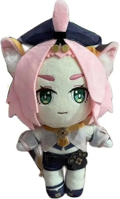 Fashnics Genshin Impact Diona Cosplay Plüschpuppe, 20cm, ab 14 Jahren - Bild 1