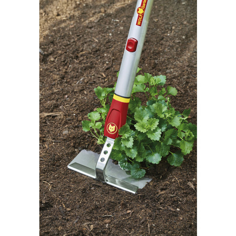 WOLF-Garten Hacke HW-M 15 Multi-Star mit Wechselklinge aus Stahl in Rot und Silber, Länge: 28 cm - Bild 2