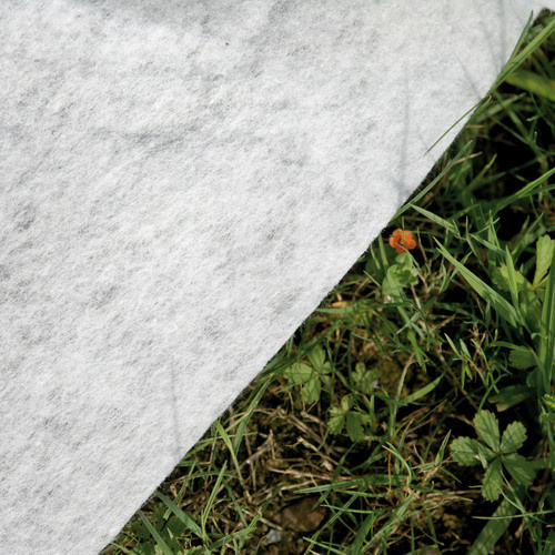 GRE Bodenschutzplane aus Polyester in Weiss, Breite: 400 cm - Bild 2