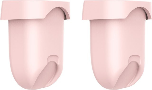 2er-Set Entenschnabel-Ventile aus lebensmittelechtem Silikon in Pink für elektrische Milchpumpen - Bild 1