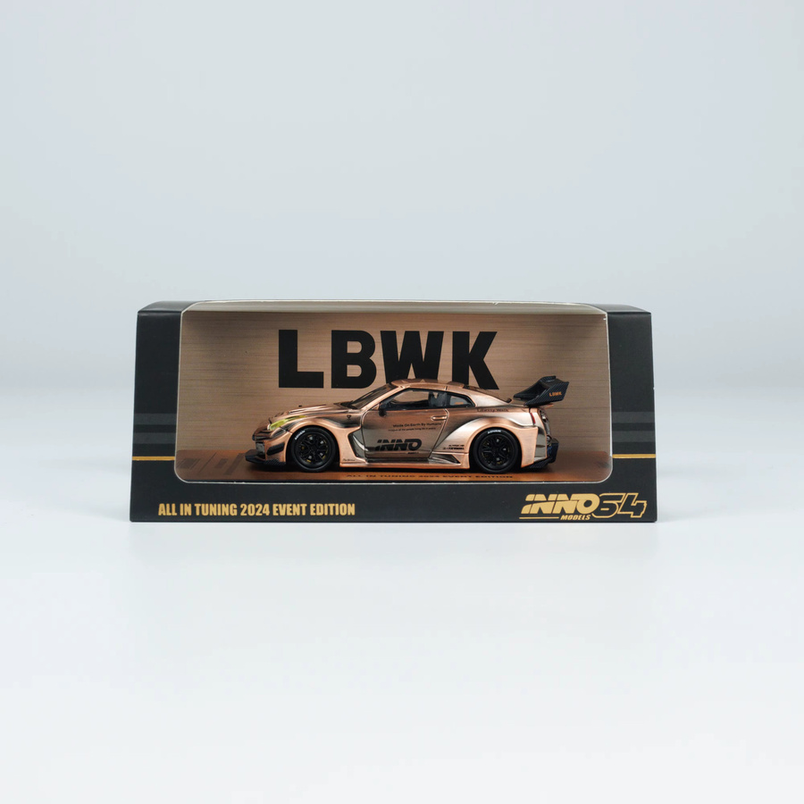 INNO GT-R (R35) LBWK SUPER SILHOUETTE 2024, Automodell, 1:64, Metall - Bild 4