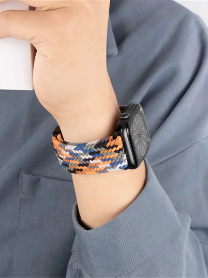 诗宇 Uhrenarmband geflochten, magnetisch, Textil/NATO, Bunt, Unisex - Bild 2