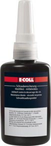 E-COLL Schraubensicherung hochfest und mittelviskos in Schwarz, 50 g - Bild 1