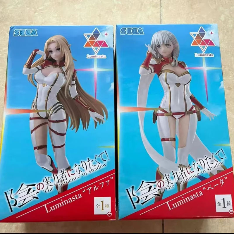 Sega Lumina sta Anime Figur Die Eminenz im Schatten Alpha Beta, schwarze PVC Actionfigur, Höhe: 20 cm - Bild 3
