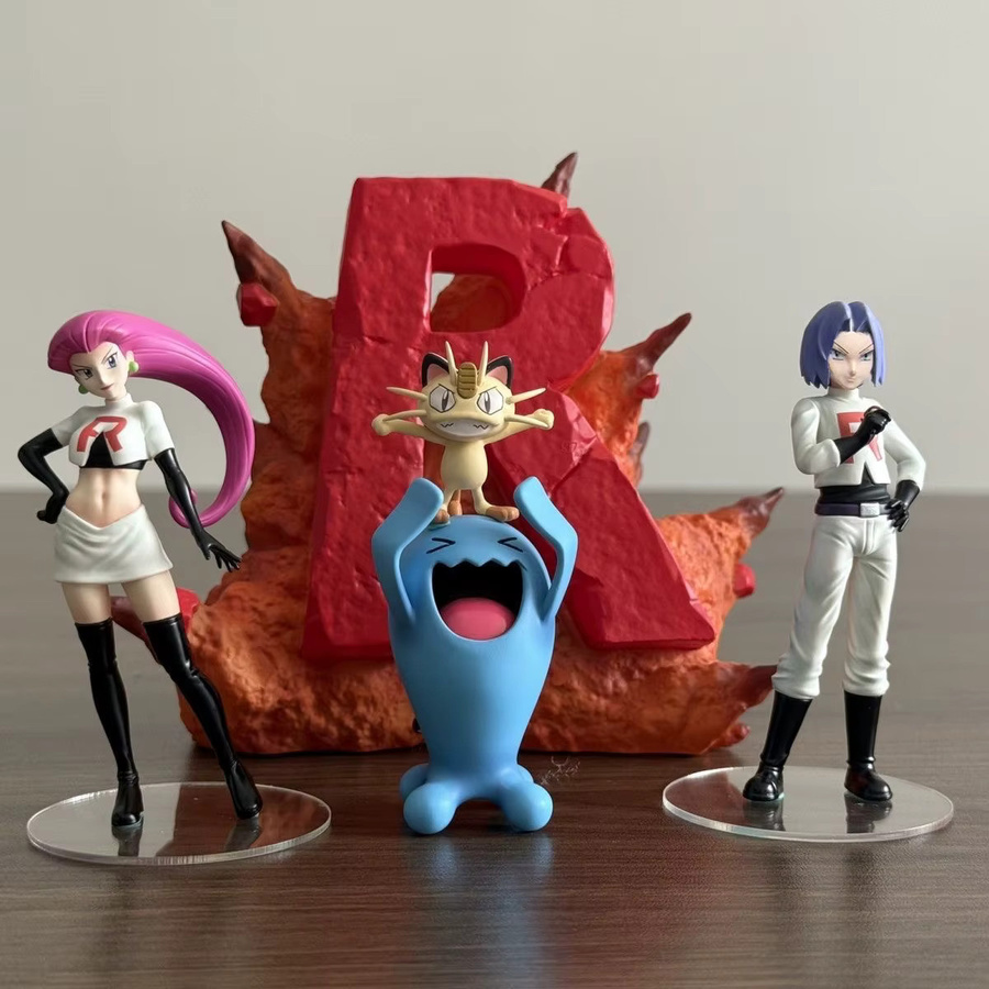 Potdemiel Pokémon Rocket Team Actionfiguren, Einzelfigur, Kunststoff - Bild 3