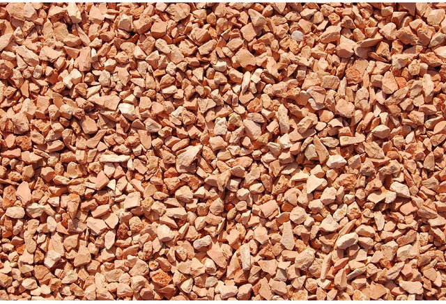 Scherf Marmorsplitt Verona-Rot als Zierkies für den Garten, Körnung 9 - 12 mm, 1000 kg - Bild 1