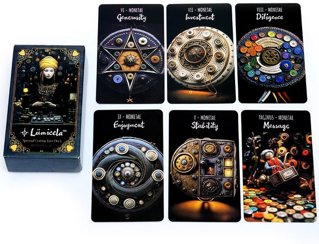 Lum Diego Spiritual Crafting Tarot Deck, Oracle Card Brettspiel, ab 14 Jahren - Bild 1