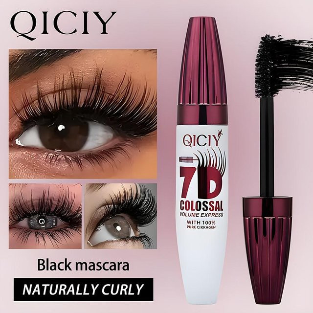 Ni Ni 7D Mascara, Schwarz, verlängernd und volumengebend - Bild 1