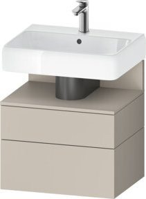 Duravit Waschtischunterschrank Qatego mit Nischenbauweise, B/T/H: 59 x 47 x 59 cm - Bild 1