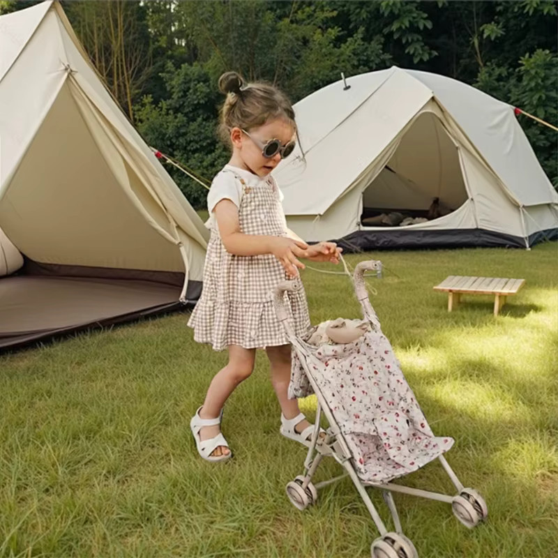Barnewa Kinderwagen für Puppen, Lauflernwagen - Bild 2