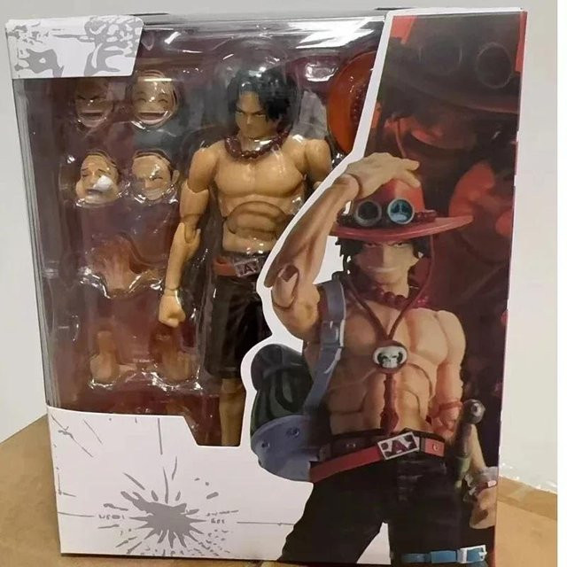 Yiran toy 1 Portgas D. Ace Actionfigur One Piece Anime PVC 17cm - Bild 1