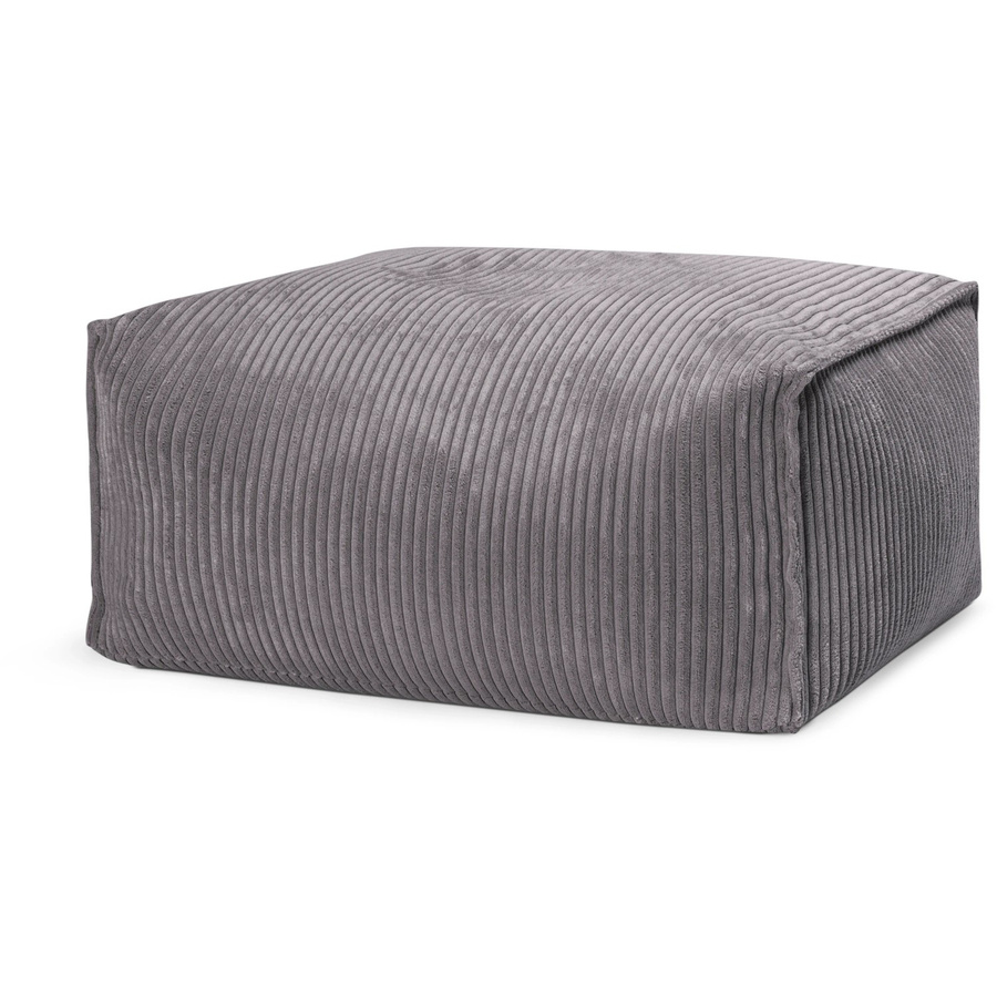 Sitting Point Hocker Roll Shara in Anthrazit mit Cord-Optik - Bild 2