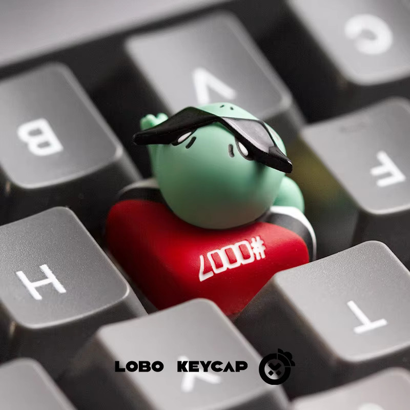 LOBO Artisan Keycap Kawaii Bulbasaur und Squirtle 3D Custom Esc Keycap für mechanische Tastaturen - Bild 2
