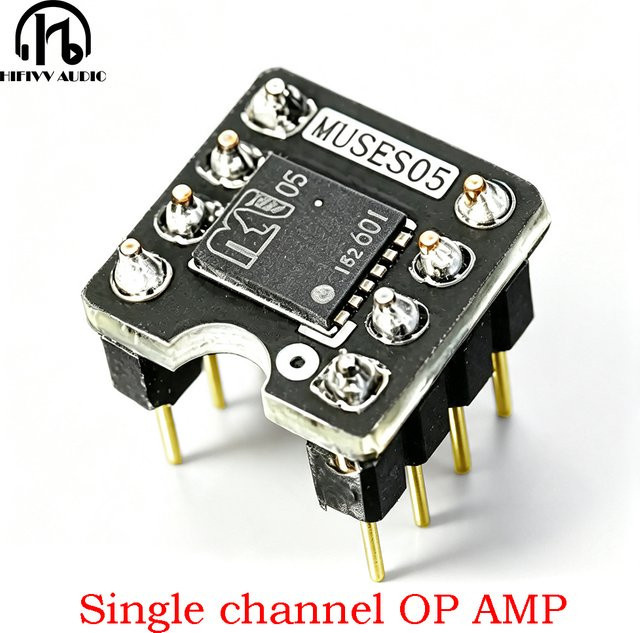 MUSES05 Single JFET Op Amp HiFi Audio Diskreter Operationsverstärker in Schwarz für Vorverstärker DAC und Röhrenverstärker Upgrade - Bild 1