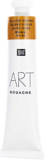 Rico Design ART Gouache Gelber Ocker 22 ml - Bild 1