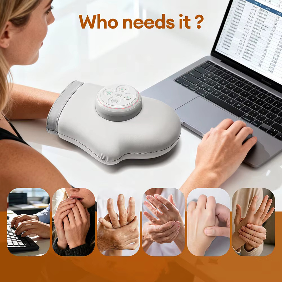 foreverlily Elektrisches Handmassagegerät, Weiß - Bild 4
