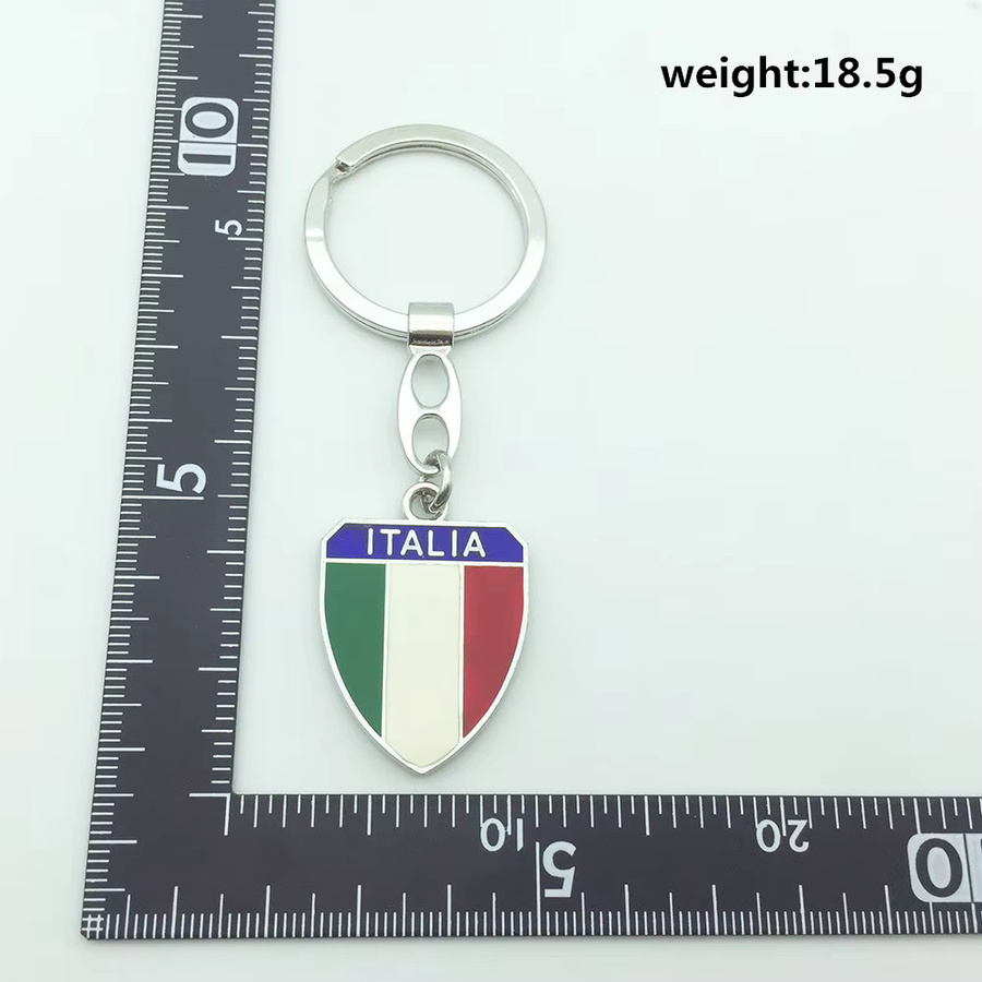 Schlüsselanhänger Italien, Metall-Legierung, Buchstaben - Bild 2