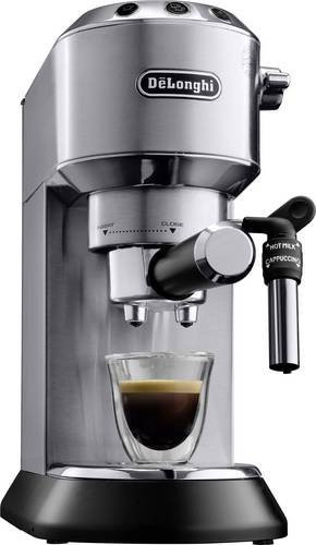 De'Longhi Dedica Style EC 685.M Siebträger-Espressomaschine in Silber mit Thermoblock und Dampflanze, kompatibel mit E.S.E. Pads und gemahlenem Kaffee - Bild 4