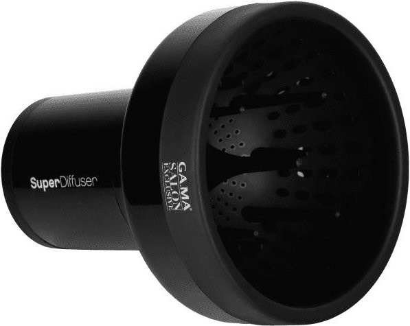 GA.MA Super Diffuser Universeller Diffusor, Schwarz, Lockiges Haar - Bild 1