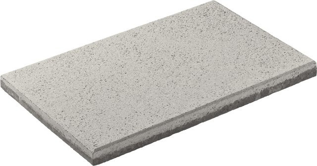 DIEPHAUS Terrassenplatte RUSTO Beton Quarz in Grau Sand oder Schwarz B/T/H: 60 x 40 x 4 cm - Bild 1