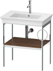 Duravit Waschtisch-Konsole White Tulip in Weiß, Breite: 68,4 cm, Tiefe: 45 cm - Bild 1