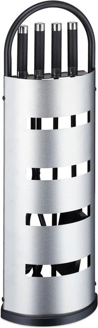 Relaxdays Kaminbesteck 5-teilig aus Edelstahl in Schwarz und Silber, B/T/H: 67 x 22 x 16,5 cm - Bild 1