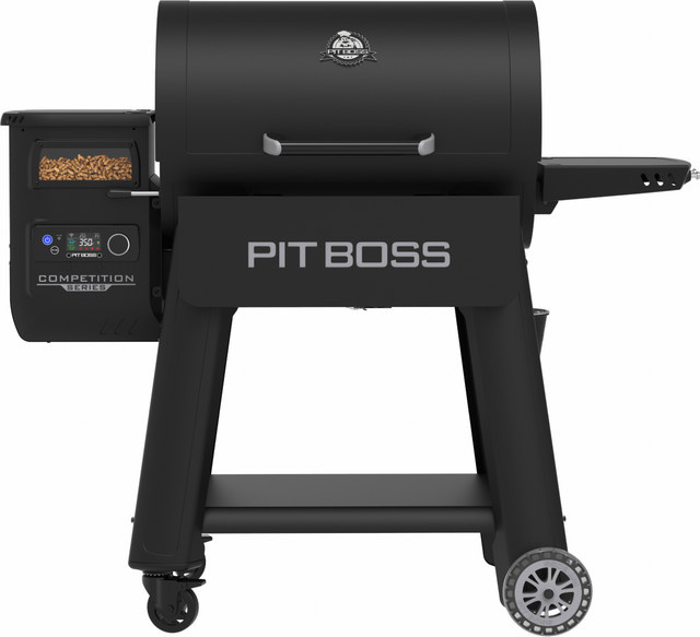 PIT BOSS COMPETITION 1250 Pelletsmoker in Schwarz mit digitaler Temperatursteuerung, WiFi, Bluetooth und 8-in-1 Grillfunktion - Bild 1