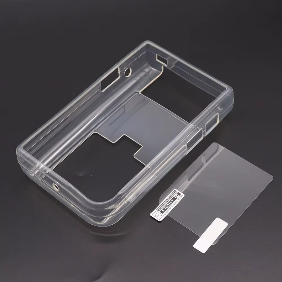 TingDong Transparente TPU Gamepad Schutzhülle und Displayfolie für GBC, GBA, GB und GBA SP - Bild 1