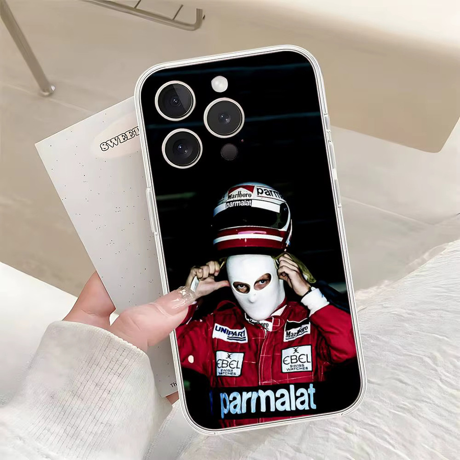 Cool-N-niki Lo-lauda S Handyhülle für Apple iPhone 11 bis 17 Pro Max Mini, luxuriöse transparente Stoßfänger-Schutzhülle - Bild 3