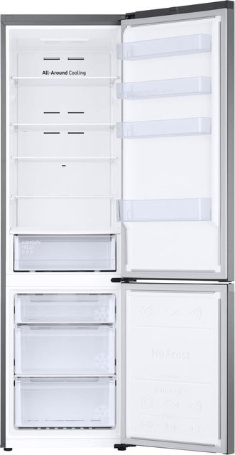 Samsung Kühl-Gefrier-Kombination RB38C600CS9/EF mit NoFrost+ und SmartThings in Edelstahloptik - Bild 1