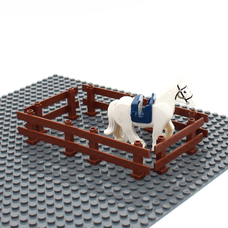 Alibricks MOC-Teile-Set 6079 Zaun, 40-teiliges Set, ab 14 Jahren - Bild 3
