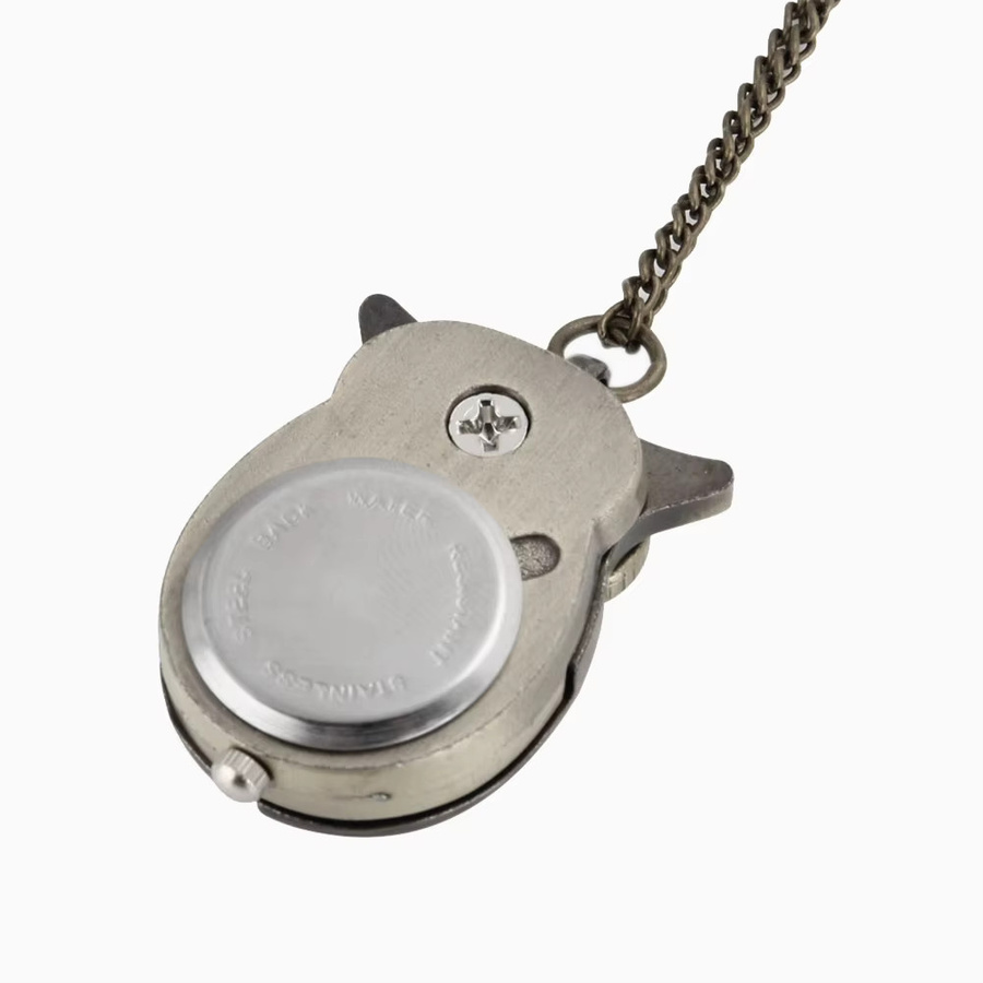 Taschenuhr Quarz, Messing, Vintage, Damen, Halsketten Anhänger - Bild 2
