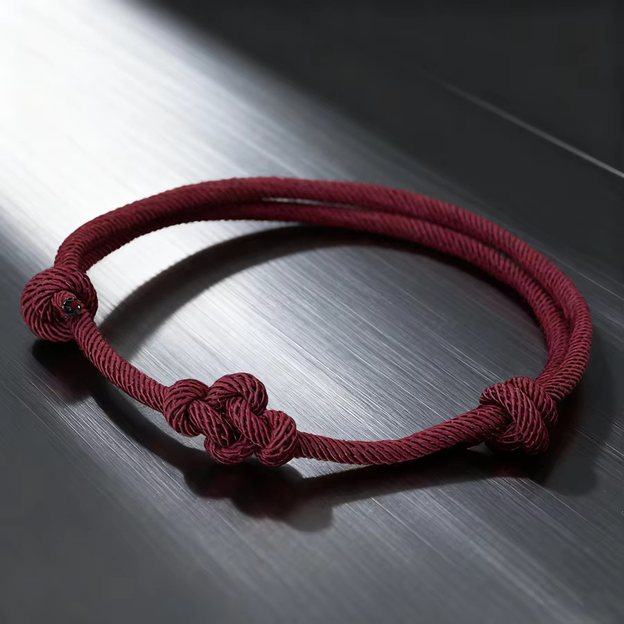 Noter Armband, Milan-Seil-Armband, geflochtenes Lucky-Knot-Armband, Unisex, 3 mm - Bild 3