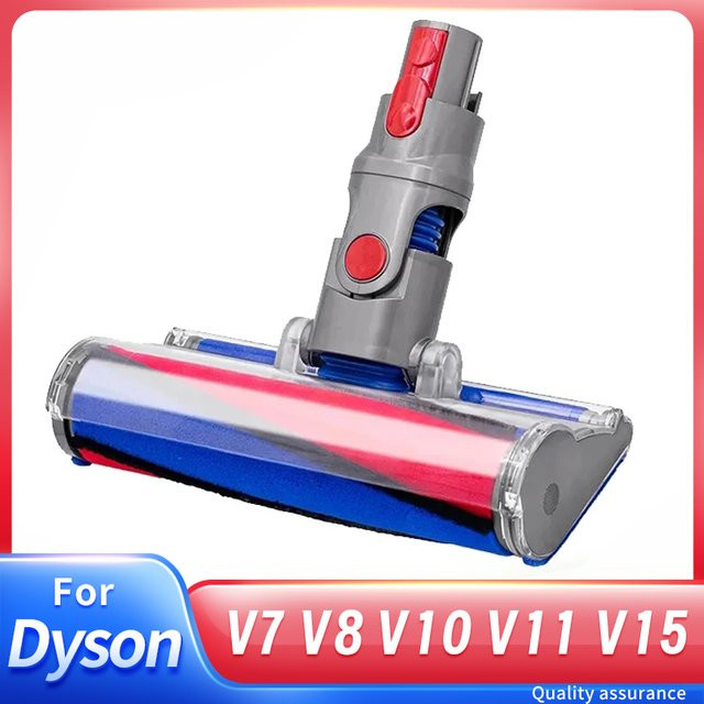 Dyson Ersatz-Bürstenkopf für Cordless Stick Staubsauger V7 V8 V10 V11 V15 in Grau und Multicolour für Hartböden - Bild 1