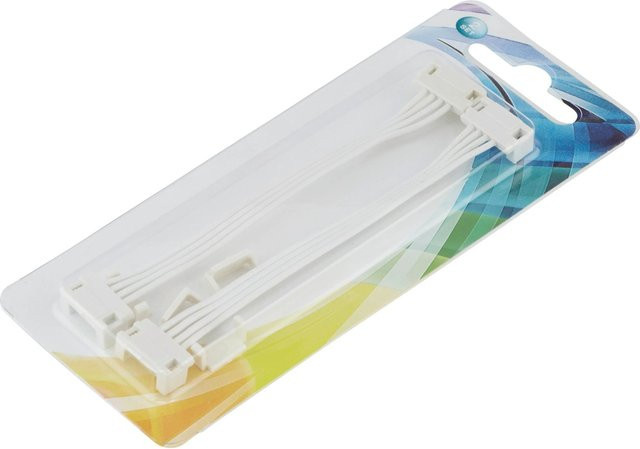 Modern Living Verbinder 38997EB in Weiß und Transparent, 2-teiliges Ersatzset aus Kunststoff - Bild 1