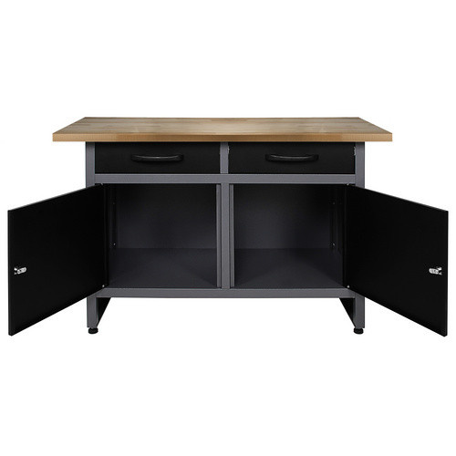 Ondis24 Werkbank Werner aus Metall in Anthrazit und Schwarz, B/T/H: 120 x 510 x 85 cm - Bild 2
