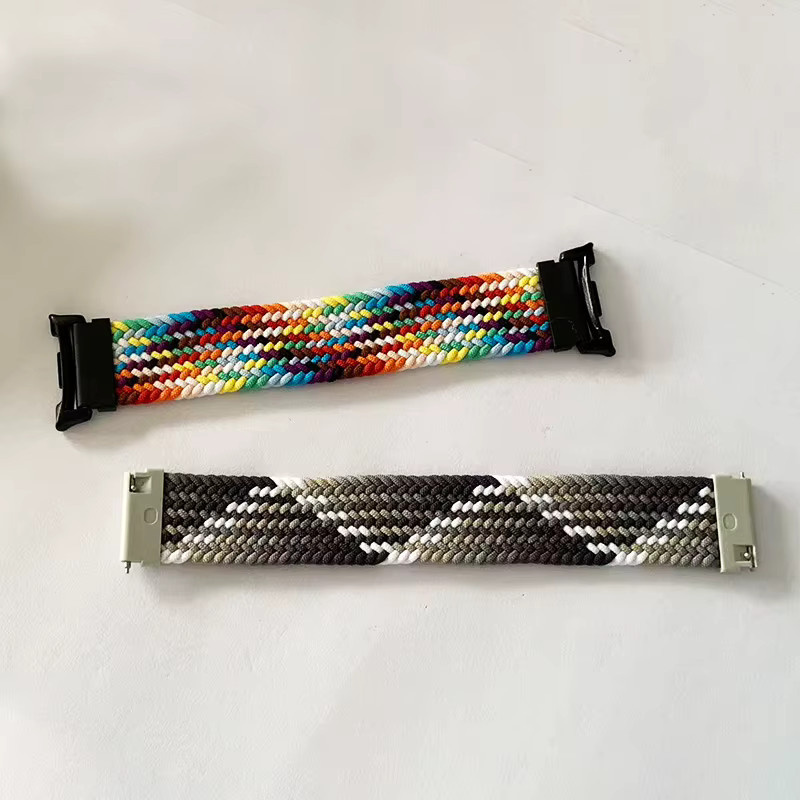 Uhrenarmband Nylon, geflochten, bunt, für Samsung Galaxy Watch - Bild 2