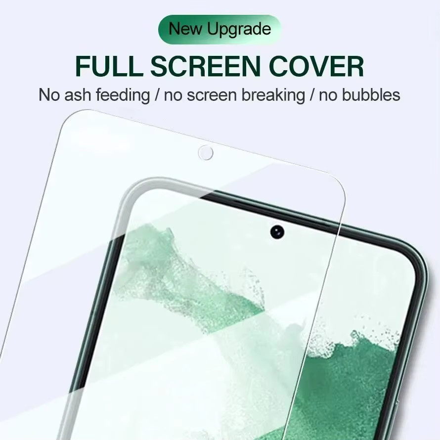2er-Set gehärtetes Glas Displayschutz mit Fingerabdruck-Entsperrung für Samsung Galaxy S25 Ultra S24 Ultra S25 S24 Plus in Transparent - Bild 4