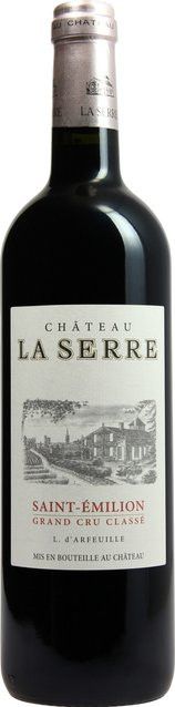Château La Serre Rotwein, Bordeaux, 2017, Merlot & Cabernet Franc, trocken, 0,75 l - Bild 1