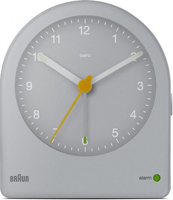 Braun BC22G Klassik Wecker in Grau - Bild 1