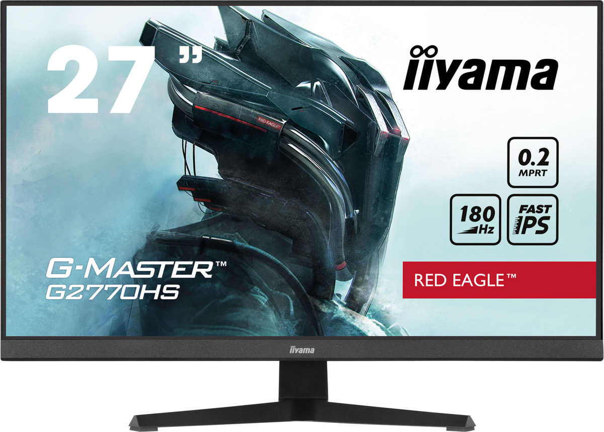 iiyama G-MASTER G2770HS-B1 Gaming Monitor, 68,6 cm (27 Zoll), Full HD, LCD, 0,2 ms, Schwarz - Bild 1