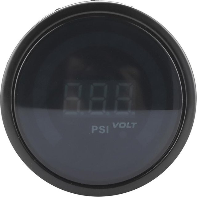 Neoglint Digitale LED Turbo Ladedruckanzeige in Schwarz, 52mm, 12V für Benzinfahrzeuge, -15-45PSI - Bild 1