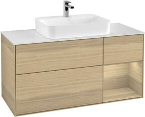 V&B Waschtischunterschrank Finion in Oa ven, Breite: 120 cm - Bild 1