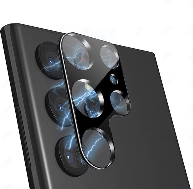 Kamera Objektiv Schutz Glas für Samsung Galaxy S25 S24 S23 S22 S21 S20 Ultra FE in Transparent - Bild 1
