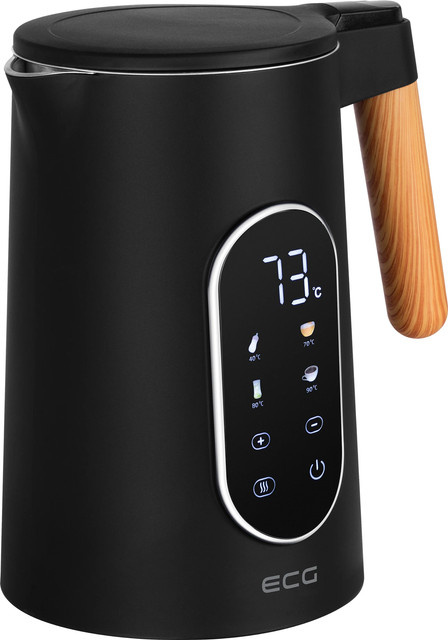 RK 1799 Smart Black Wasserkocher aus Edelstahl mit Touch-Display und Warmhaltefunktion, 1,7 l - Bild 1