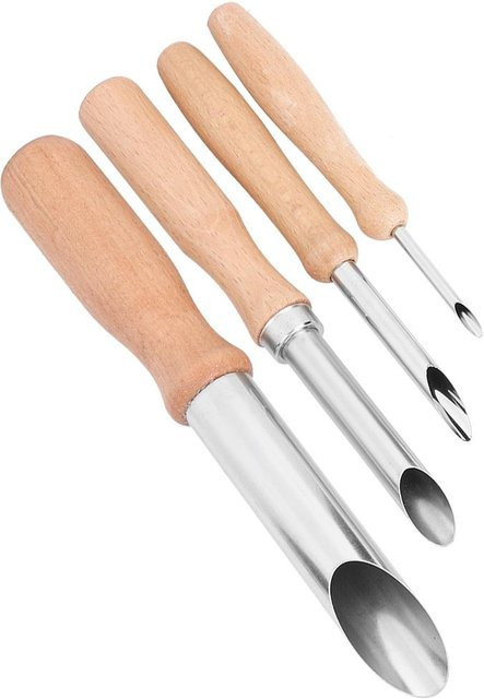 GoolRC 4-tlg. Töpfer-Tonwerkzeug-Set für Keramik und Bildhauerei in Beige - Bild 1