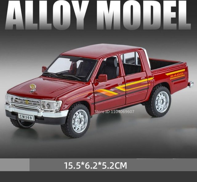 Linyi toy car F150 Hilux Modellspielzeug, Geländewagen, 1:32, mit Licht und Sound, ab 14 Jahren - Bild 1