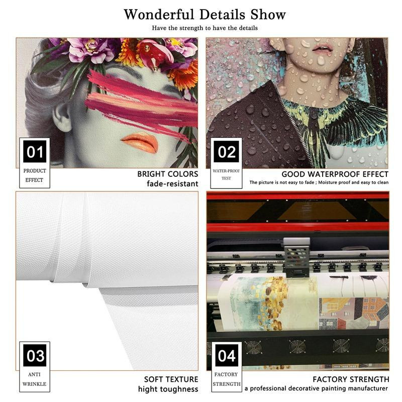 Nana Anime Leinwandposter Fashion Art Museum Retro HD Wandkunst für dein Wohnzimmer, Breite: 70 cm, Höhe: 120 cm, ohne Rahmen - Bild 2